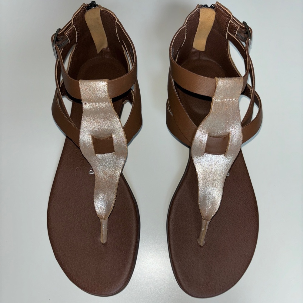 NEW EMU Australia Kinglake Leather Sandal/Flip Flop/Thong W9
